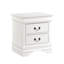 Table de chevet à conception traditionnelle 1pc