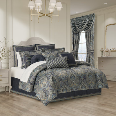 DESTINY QUEEN 4PC. COMFORTER SET
