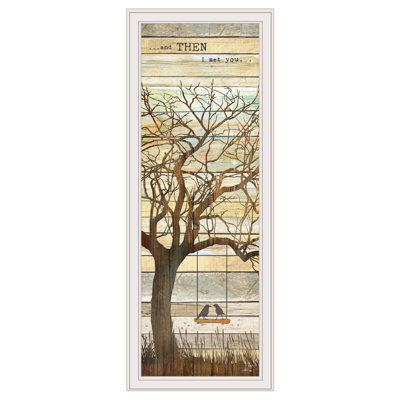 «And Puis I Met You», impression encadrée d'art mural pour le salon, la maison, par Marla Rae