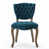 Velours bleu sarcelle sélectionné