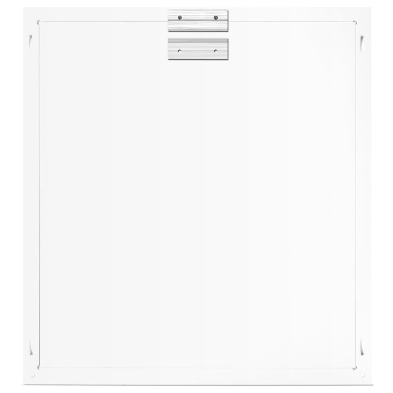 Miroir de salle de bain Ultraline, Blanc satiné