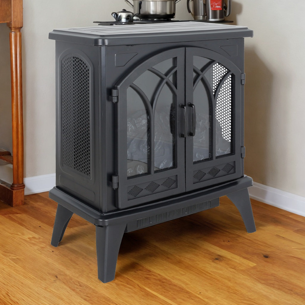 Minocqua Infrared Electric Stove Winston Porter