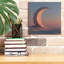 Toile épique Graffiti «Lunar Desert» par Ann Klee, 12 po x 12 po-117052788