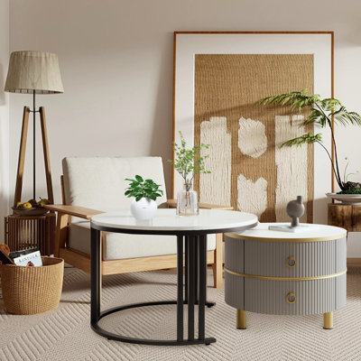Avalise Frame Coffee Table with Storage