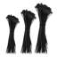 Attaches à fermeture à glissière en plastique à fermeture à glissière en nylon 8 pouces (lot de 1000）-58929023
