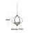 Metal Hanging Candelabra 17" x 17" x 19"-30690156