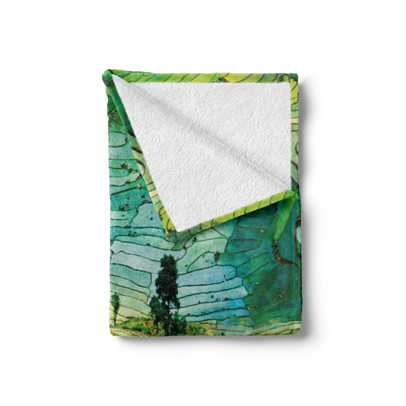 Hand Woven Throw Blanket, 50" x 60"