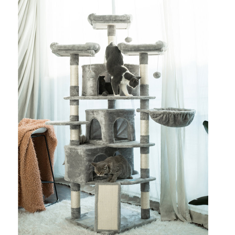 Arbre à chat 72 "Zamudio, Gris clair