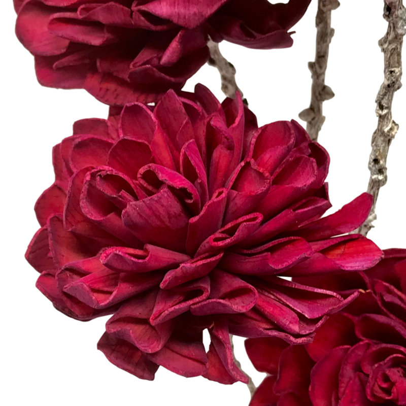 Bouquet de vin rouge Dahlia, 6 tiges