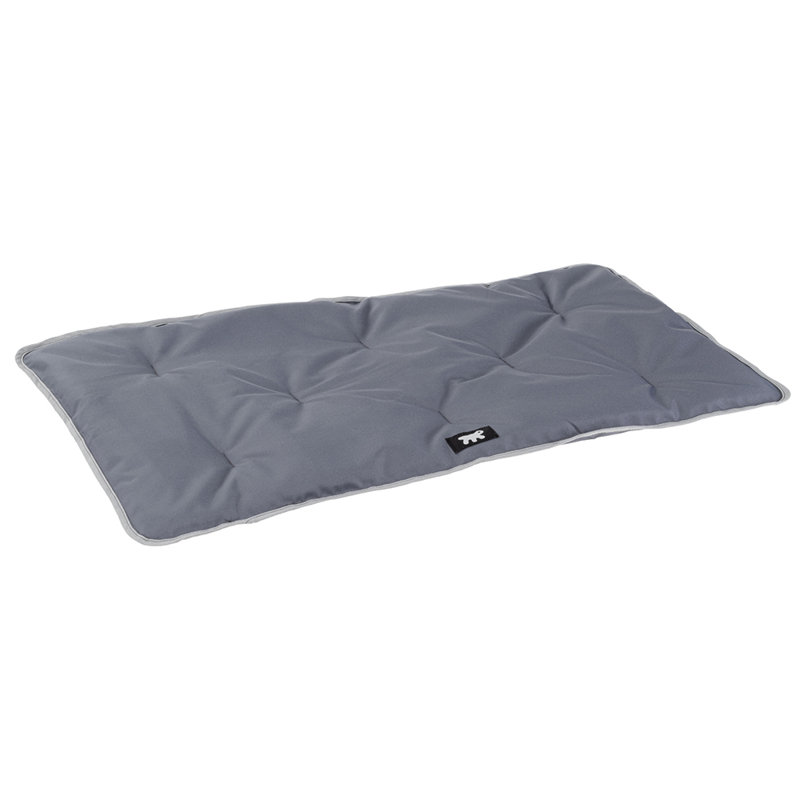 Ferplast Beddings Polyester Pet Bed, Grey, 3.5cm H x 79cm W x 108cm D