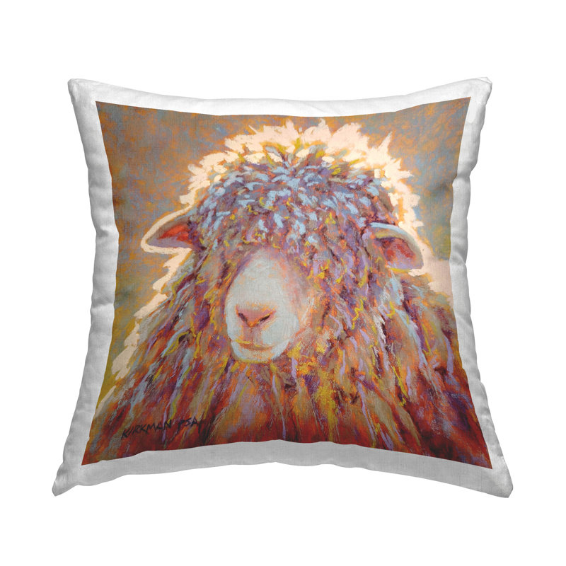 Polyester Throw Square Pillow Cover & Insert