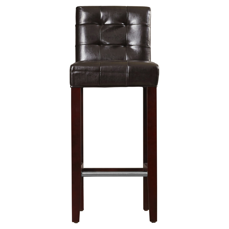Tabouret de bar 30 po Thompson, Similicuir brun