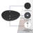 CASAINC Maple 15.35'' Concrete Oval Bathroom Sink-86669223