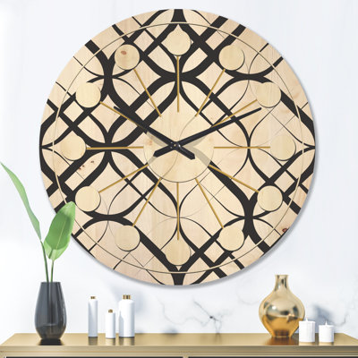 Solid Wood Wall Clock