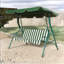3 Person Porch Swing with Canopy