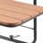 Balcony Hanging Table 25 x 24 in Outdoor Patio Railing Bar Table Adjusable