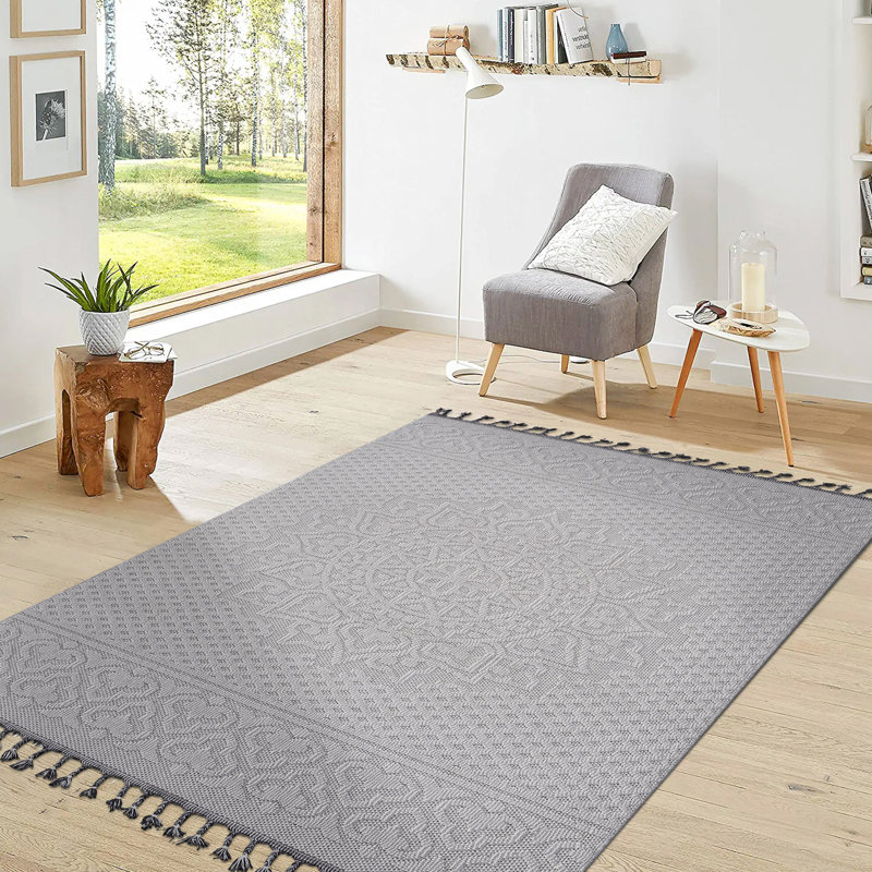 Tapis intérieur / extérieur Guros Collection, Rectangle 7 pi 9 po x 10 pi
