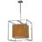 Aubreyonna 3 - Light Chrome Square/Rectangle Pendant