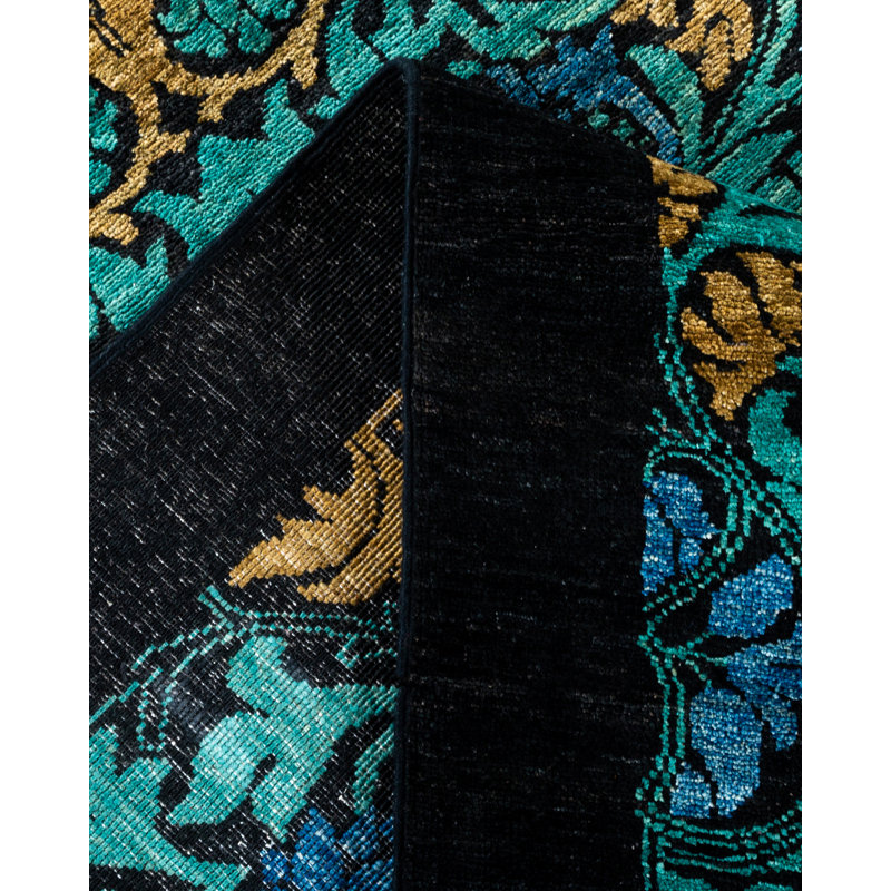 Arts & Crafts One-of-a-Kind 8' 1" X 9' 10" Hand Knotted Area Rug