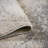 Abstract Machine Woven Polyester Area Rug in Cream-931972820