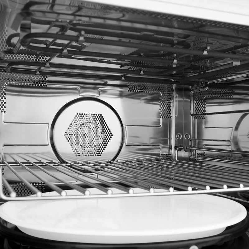 Micro-onde encastrable 29,75 po 1,6 pi³ à convection intégrée de 1000 watts avec capteur, Bronze champagne