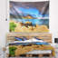 Tapisserie «Seascape Rainbow over the Ocean Bay»-28508559