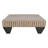 Roddrick Tokyo Inspired 36 Inch Square Mango Wood Coffee Table - Handcrafted With Elegant Sandblasted Gray Finish And Tapered Legs