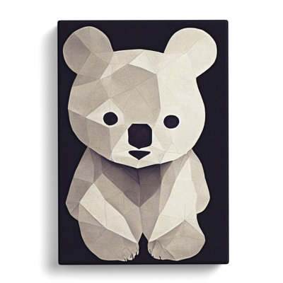 Abstract Koala Bear Vol.3 - Wrapped Canvas Print