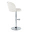 Tabourets de bar réglables Terrance avec repose-pieds arrondi en T-109972588-109972587