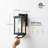 Olar Classic Outdoor Wall Sconce Light Metal Frame and Glass Shade Warterproof-2012777964-1959659232-1974913240