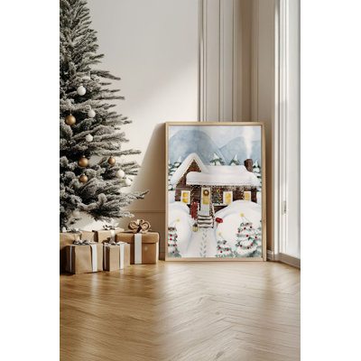 Peinture décorative encadrée