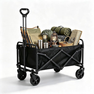 HKFUYULINTECHLIMITED Garden Cart W Deck Box