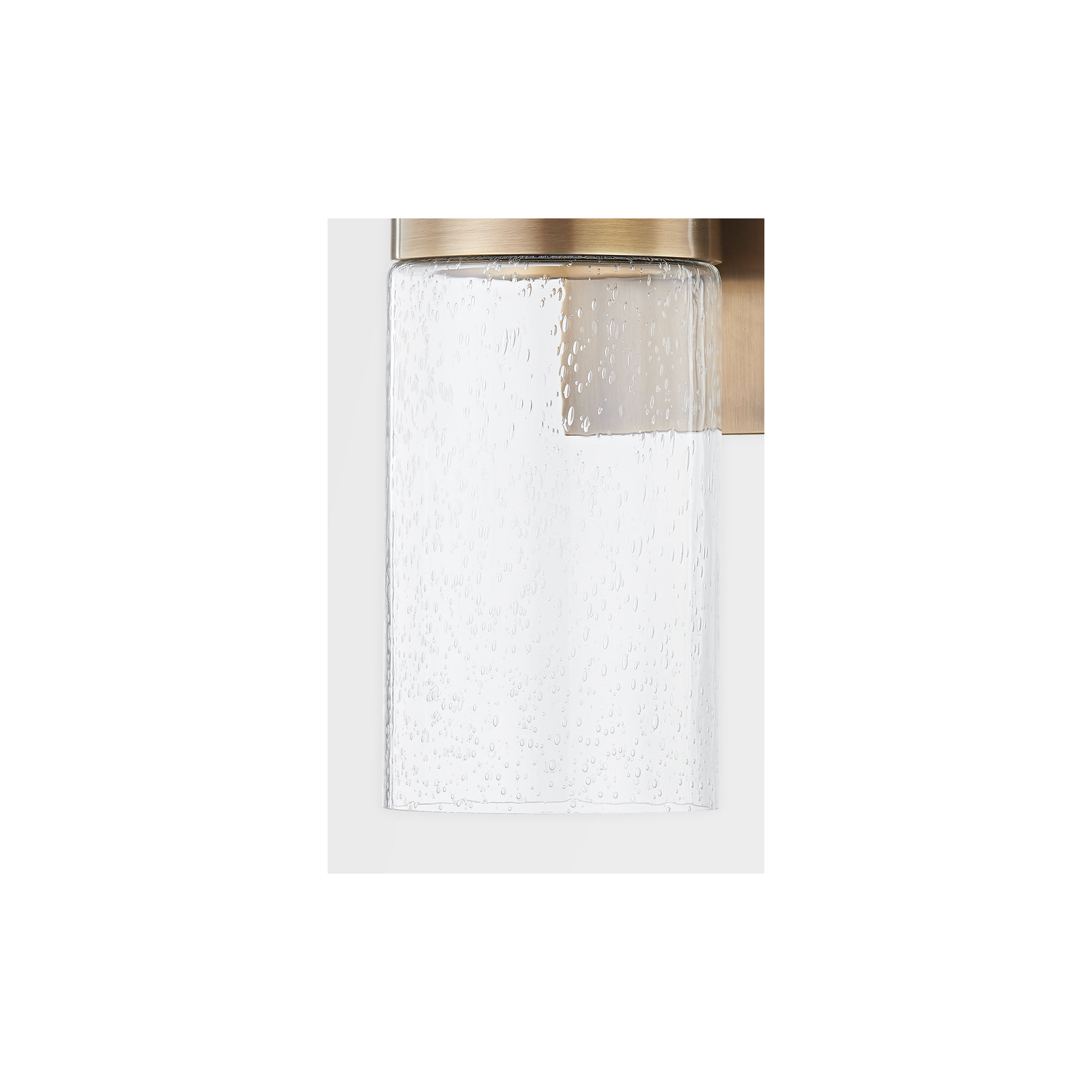 Rusa Single Light Cylinder Outdoor Wall Light, 12.75" H x 5.25" W x 6" D