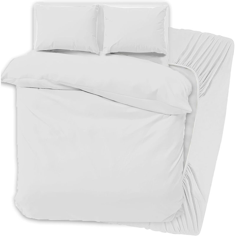 Prime Linens Microfiber Duvet Cover Set
