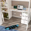 Single (3') High Sleepers Bed Frame with Storage Included with Built-in Ladder Included with Desk Included