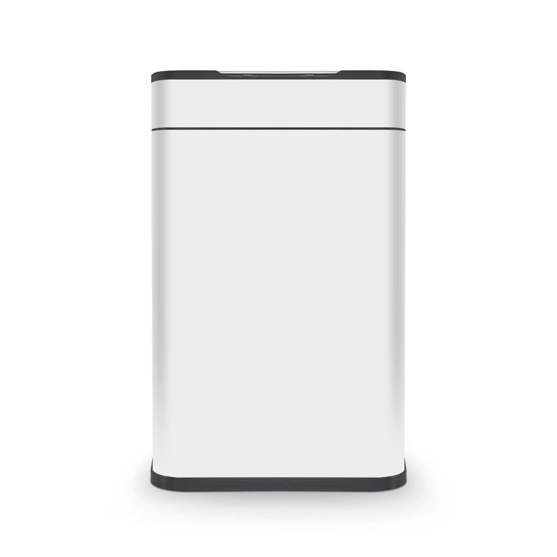 Tower Ozone Sensor Bin, Large 60L, Hands Free Opening, Carbon Filter, White