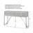 Bracco 54'' Solid Wood Top Console Table