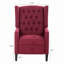 Fauteuil inclinable manuel de 27,16 pouces de large avec une stabilité des couleurs élevée et trois positions réglables pour un confort ultime