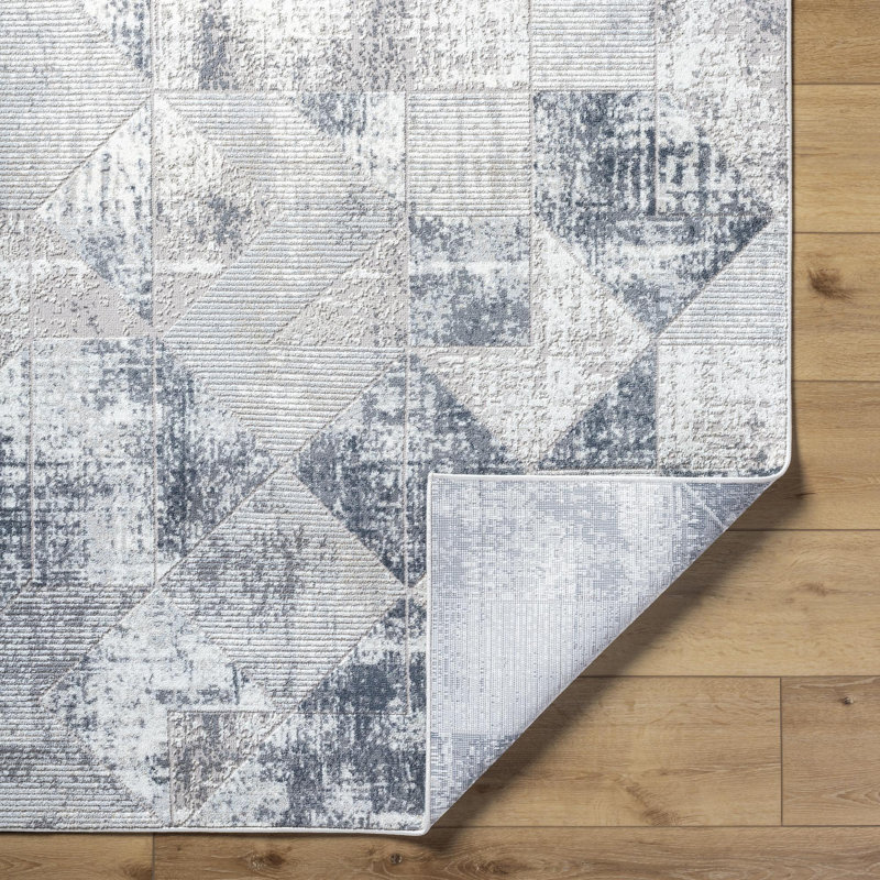 Dierks Modern Machine Woven Area Rug NST2301, Rectangle 5'3" x 7'
