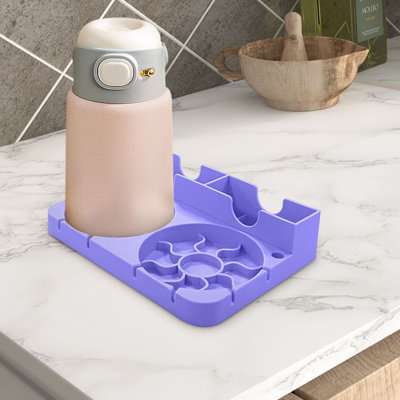 Water Bottle Water Bottle Drying Rack For Accessories Silicones Multifunction AirConvection Fast Dryer Rack Tumblers Cups Mugs