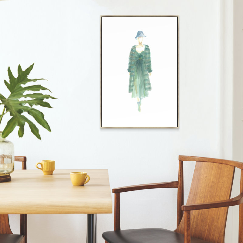 Style Me IV Print by Helen Parker, 53.5" H x 37.5" W x 1.5" D, Glass Coat