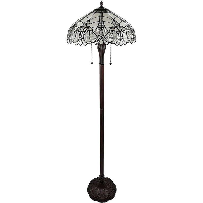 Lampe sur pied 62 po Lapp, Bronze foncé
