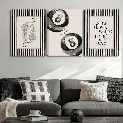 3 Piece Wrapped Canvas Print