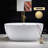 Ember 59'' x 32'' Soaking Acrylic Bathtub-100500624-50499932