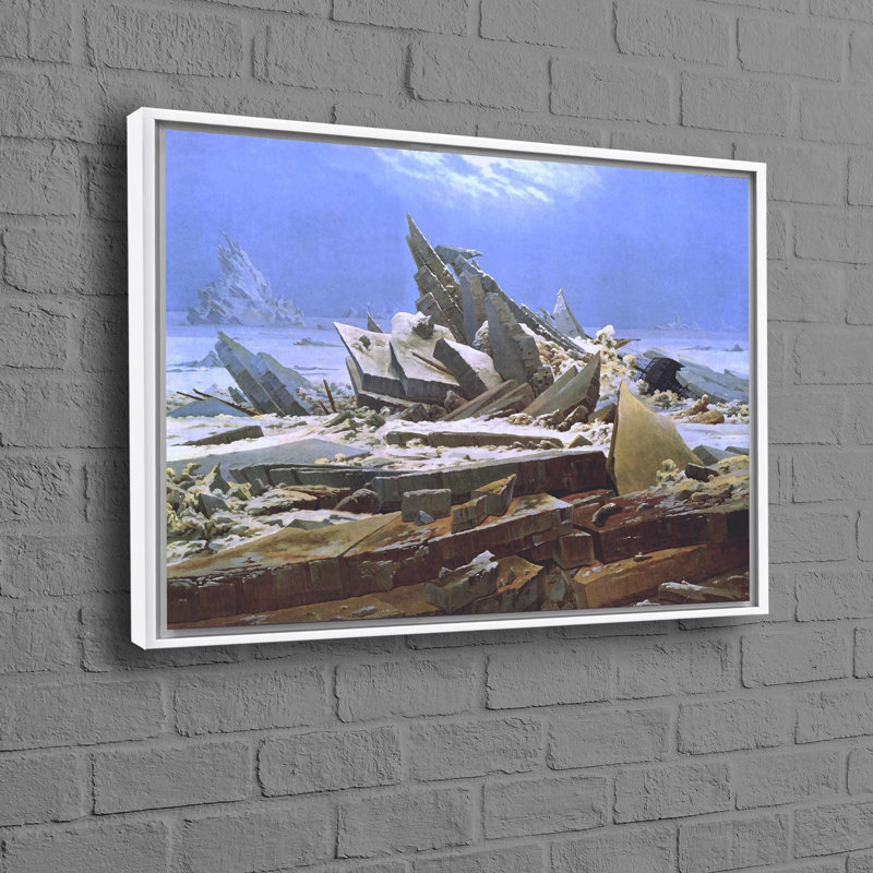 Print on Canvas, White Floater Framed, 70 cm H x 100 cm W