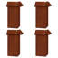 25cm H x 100cm W Weathering Steel Hardware