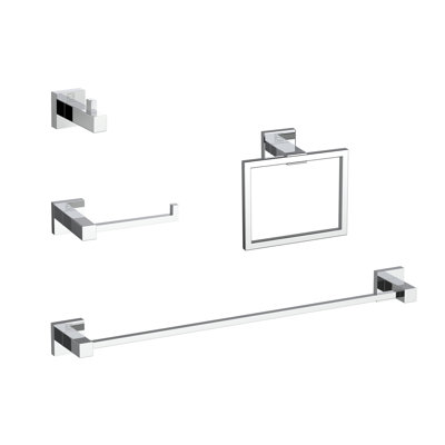 Ensemble de quincaillerie de salle de bain 4 pièces Isla