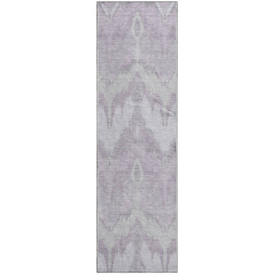 Premium Machine Washable Prisco Lavender Rug