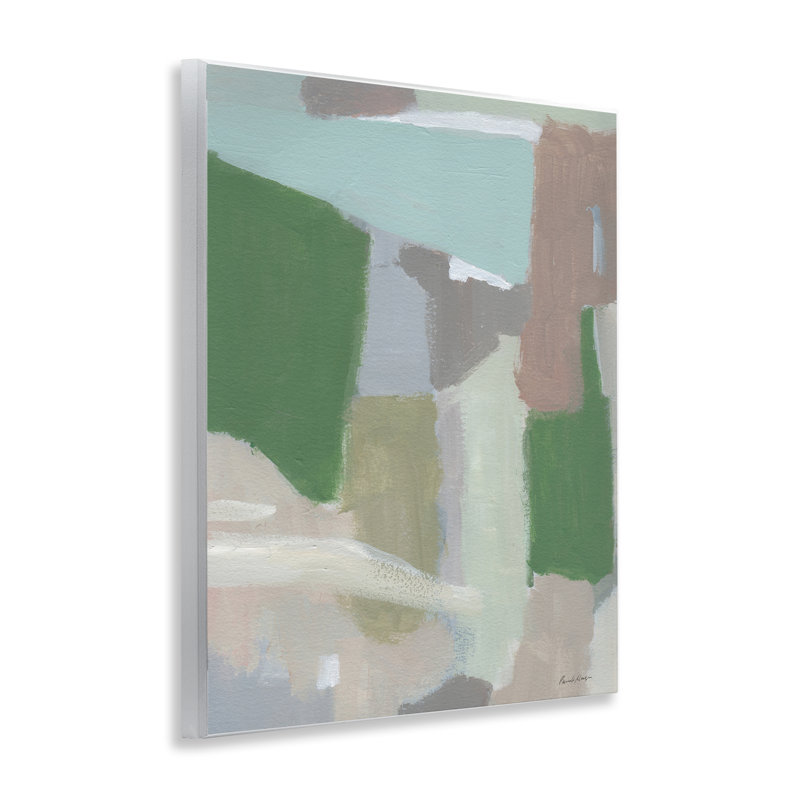 "Spring Green Abstraction", art par Pamela Munger