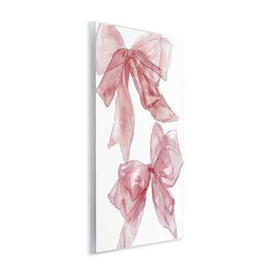 Plaque Sheer Pastel Pink Bows, design par LSR Design Studio